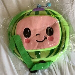 Cute Cocomelon Backpack Small Watermelon Cartoon Backpack